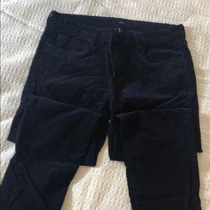 Corduroy skinny jeans